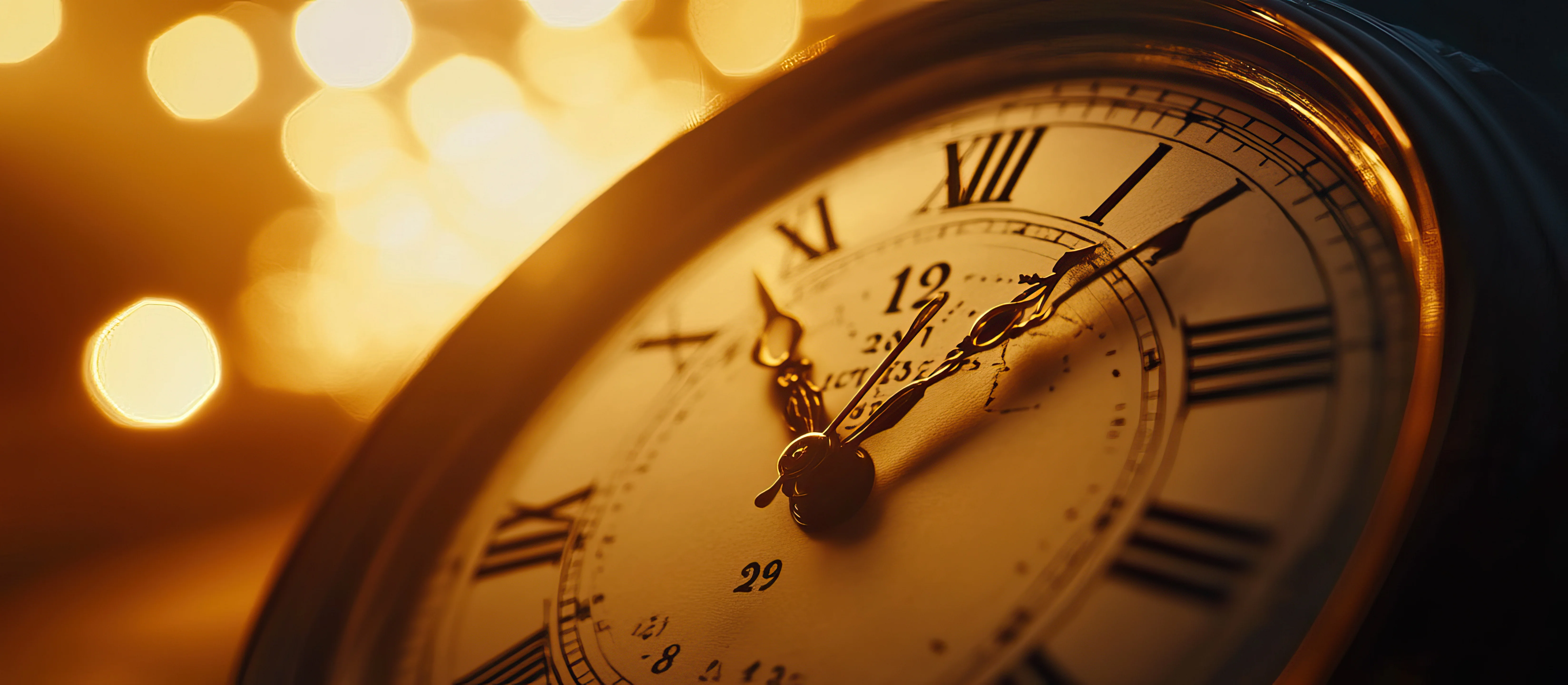 Time flowing gently like sand, on your own terms